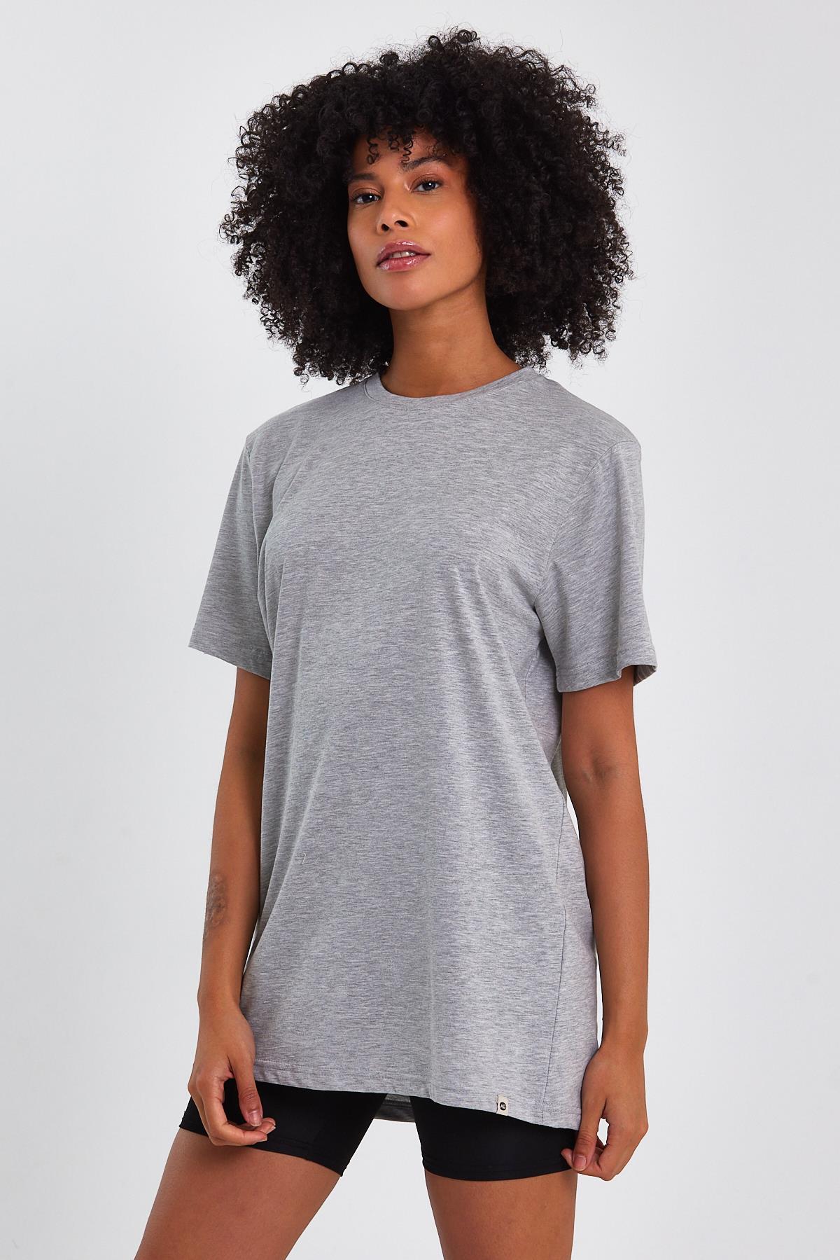 BİSİKLET YAKA COMFORT KALIPLI T-SHİRT