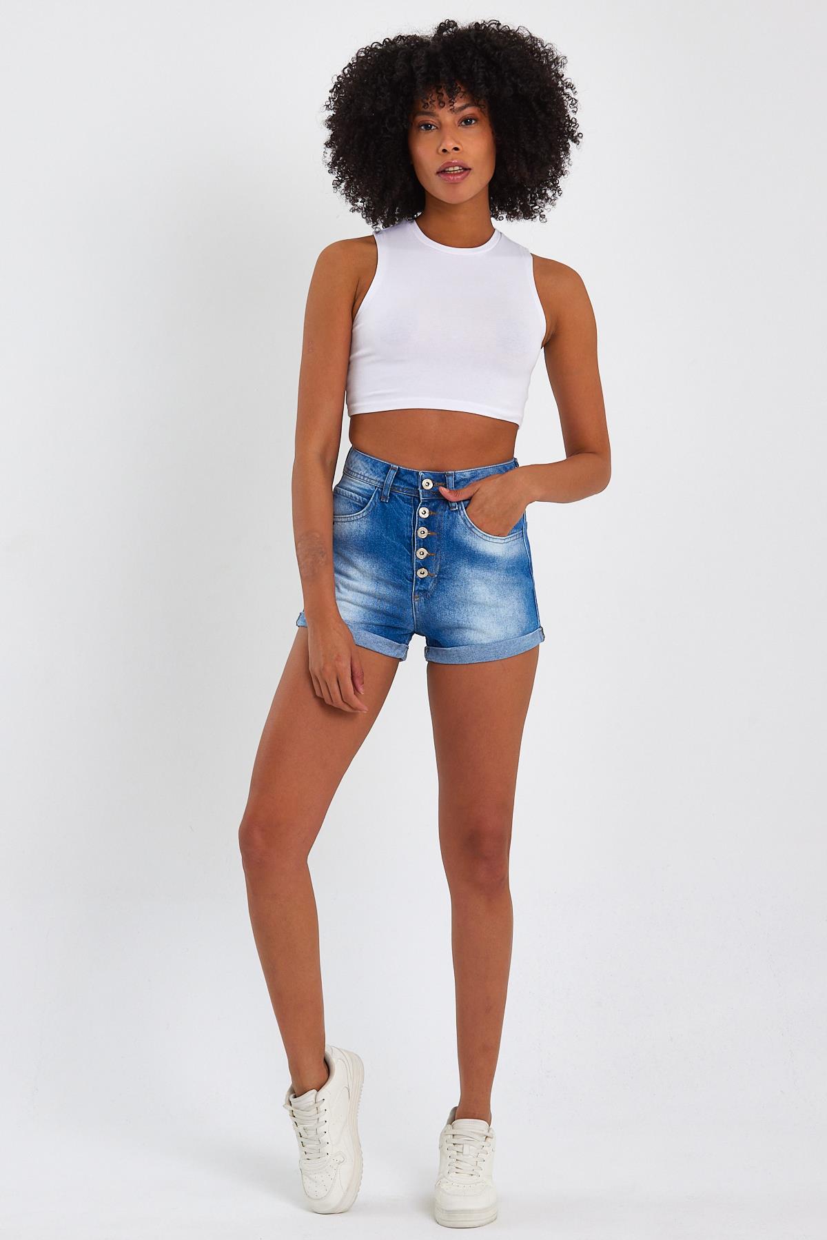 ÖZEL KOLEKSİYON DENİM ŞORT